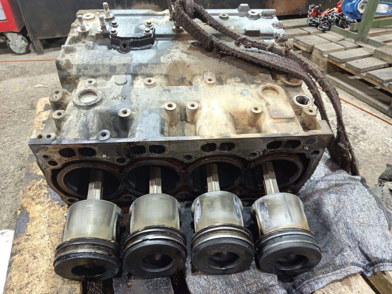 Ремонт двигателя 2