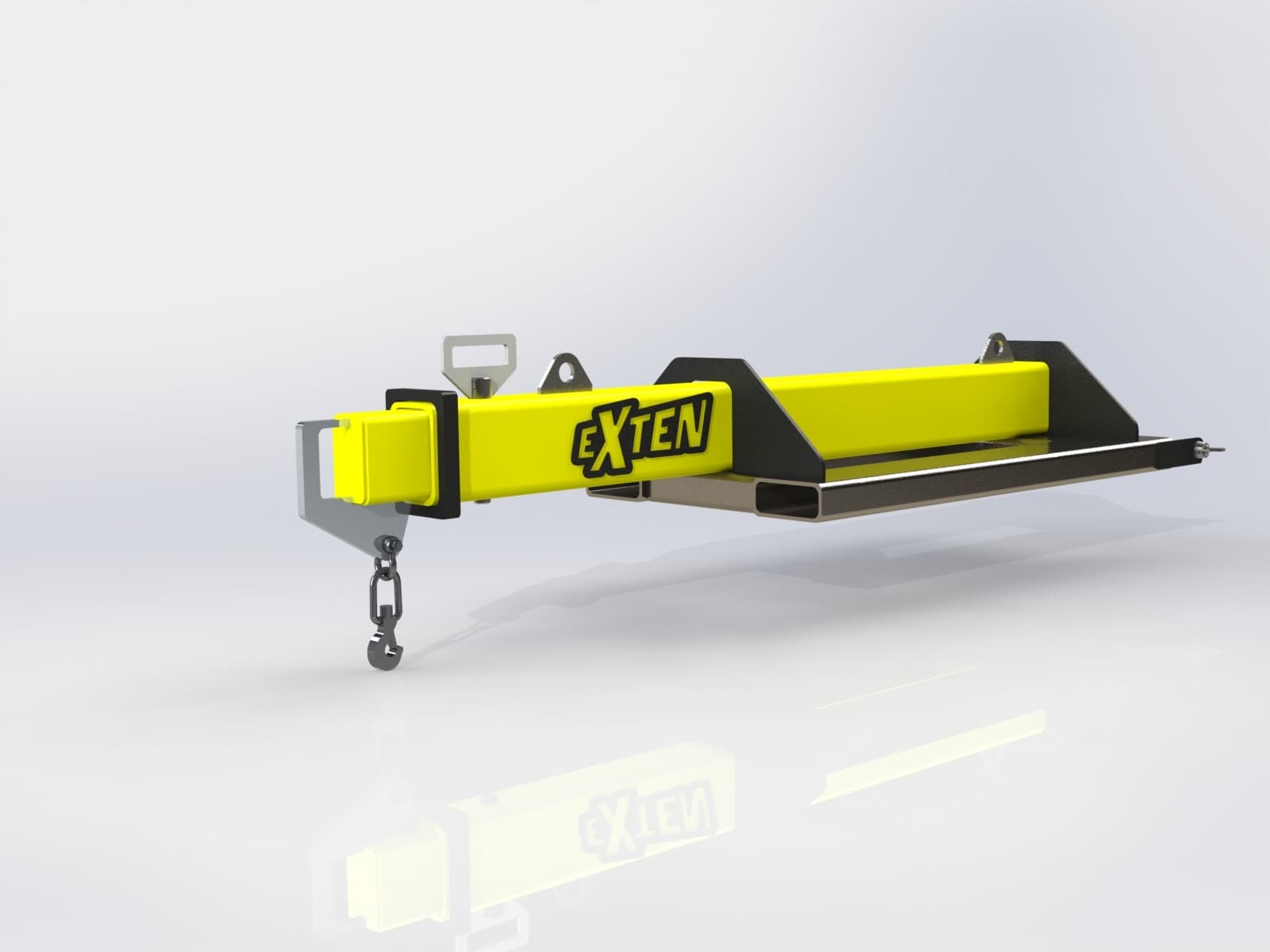 Кран-балка на вилочный погрузчик