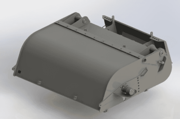 Щетка дорожная ES серия Т (бункерная)