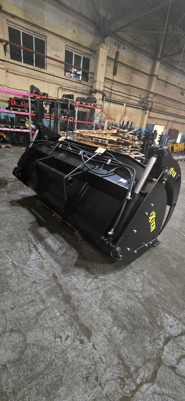 Фронтальные ковши с захватом для телескопических погрузчиков серии QZ